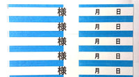 D型様タック　上下ライン入